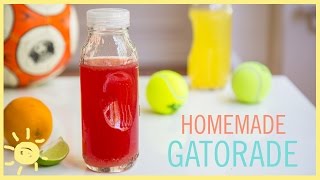 EAT  Homemade Gatorade [upl. by Lecirg]