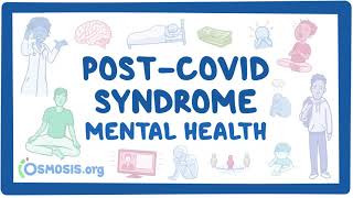 PostCOVID syndrome Mental health [upl. by Euqirne]