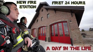 First 24 Hours in a New Fire Station  A Day in the Life [upl. by Erual]