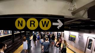 ⁴ᴷ The Busiest NYC Subway Station Times Square–42nd StreetPort Authority Bus Terminal [upl. by Morgen608]