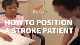 How To Position A Stroke Patient [upl. by Thisbe]