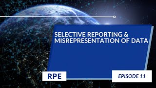 Selective Reporting amp Misrepresentation of Data  Episode 11  Research Ethics [upl. by Tur924]