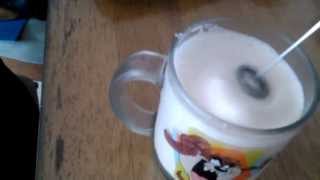 Aerolatte Review Frothing Cold Milk In Under 1 Minute [upl. by Niraj]